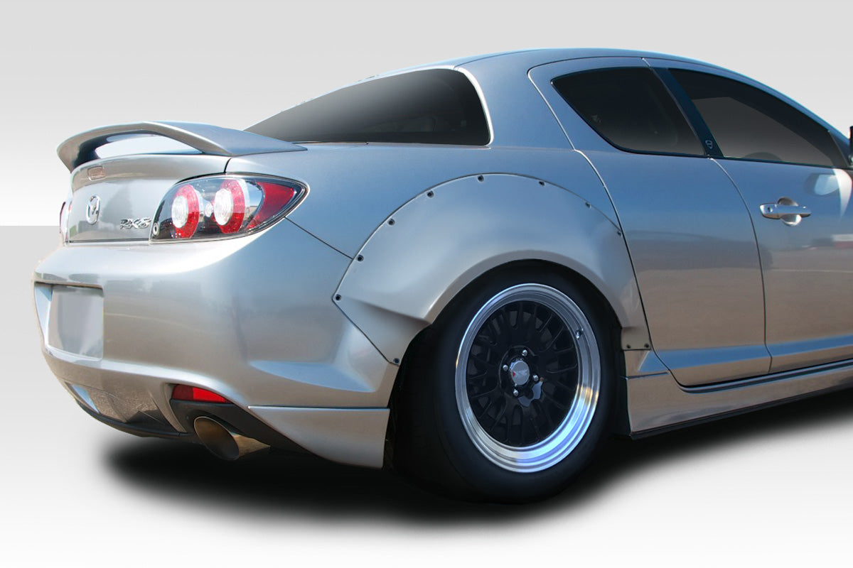 Upgrade Your 2004 - 2011 Mazda RX - 8 with Duraflex RBS 50mm Rear Fender Flares - 2 Piece Set