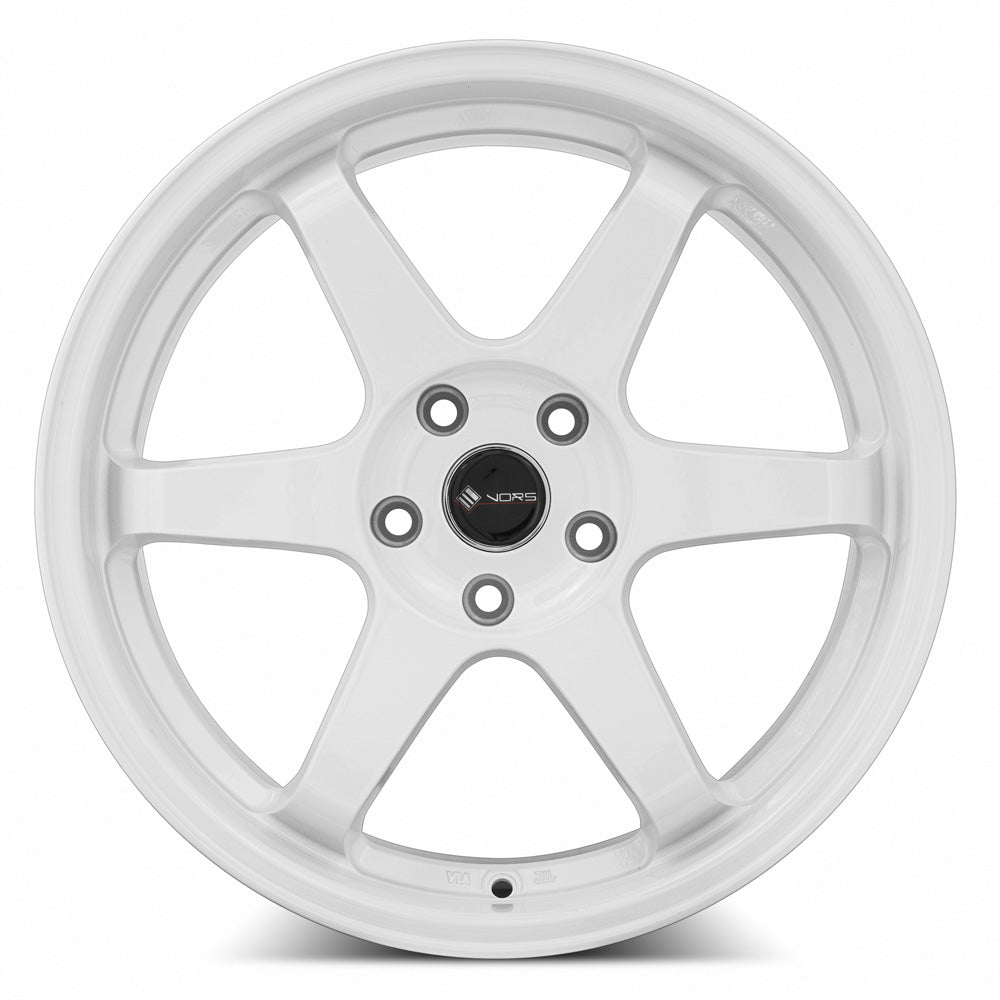 Stunning Vors TR37 17x8 5x114.3 ET35 73.1 White Wheels - Grab Yours Now!