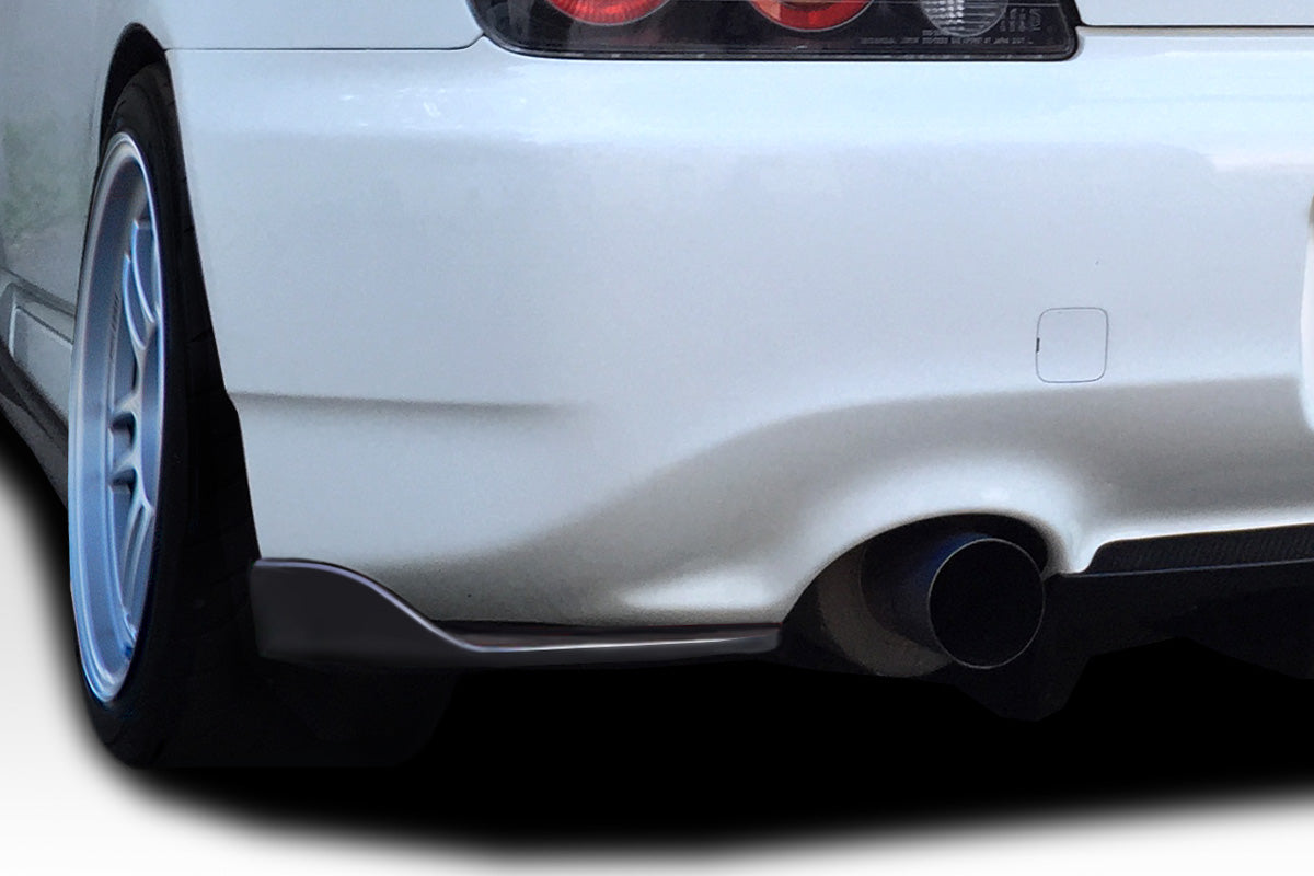 Universal Duraflex Front/Rear Type 2 Winglet Splitters - 2 Piece Set: Enhance Your Ride Now!