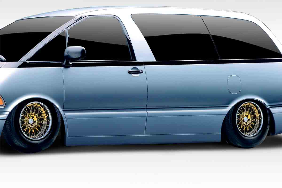 Unleash Style: 1991 - 1997 Toyota Previa Duraflex FAB 2 - Piece Side Skirts Rocker Panels