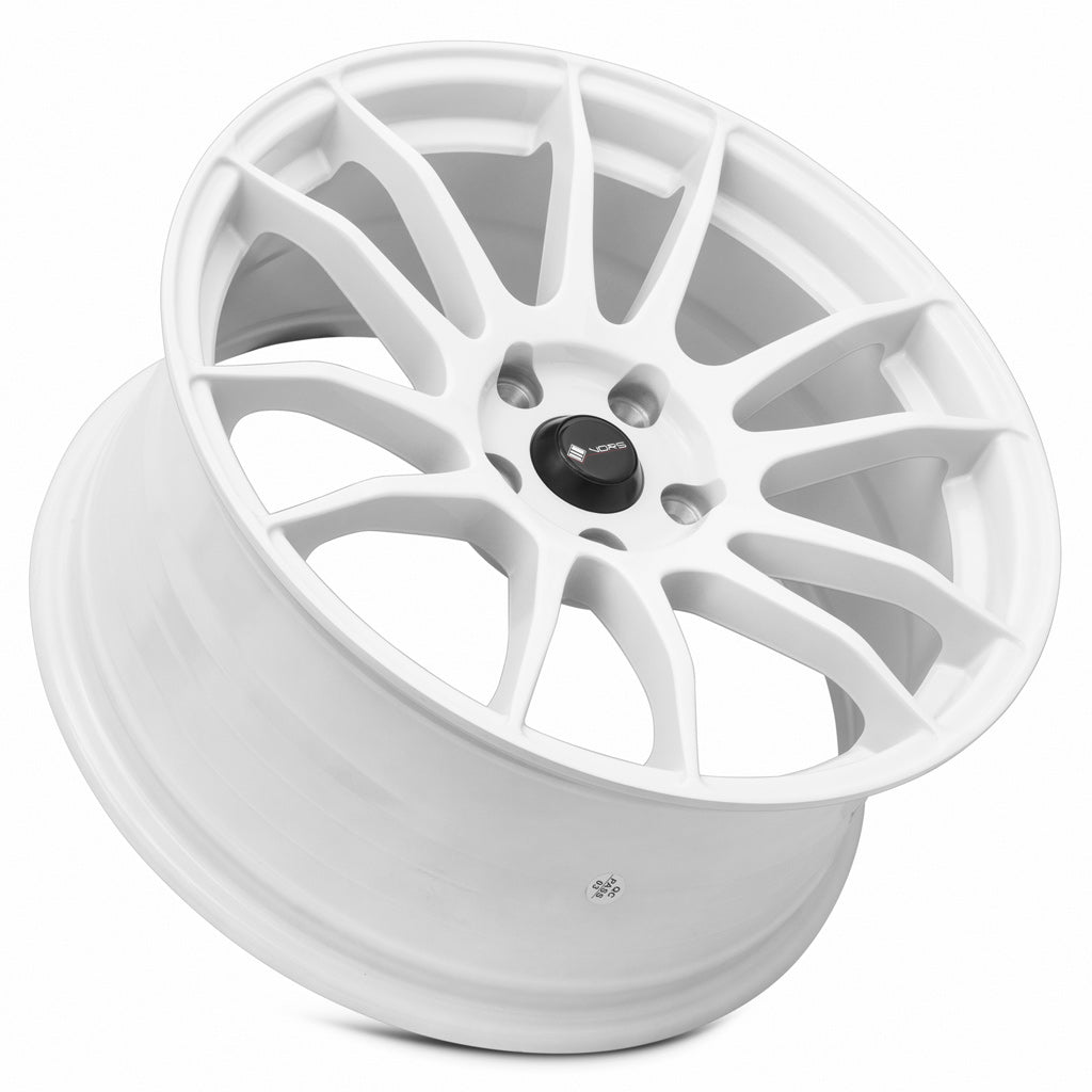 Vors TR10 17x8 5x108 (Custom Drill) ET35 73.1 White - A Stunning Wheel Upgrade!