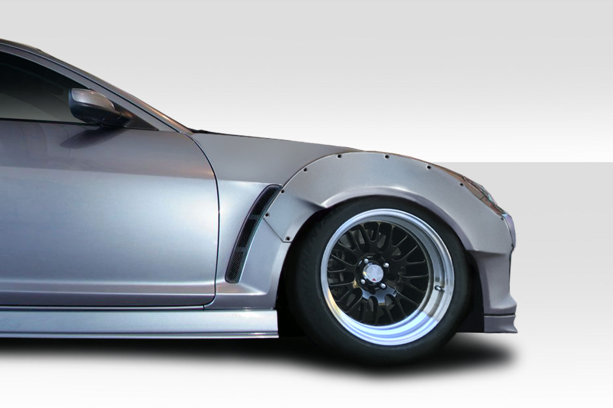 Enhance Your 2004 - 2008 Mazda RX - 8 with Duraflex RBS 40mm Front Fender Flares - 2 Piece Set!