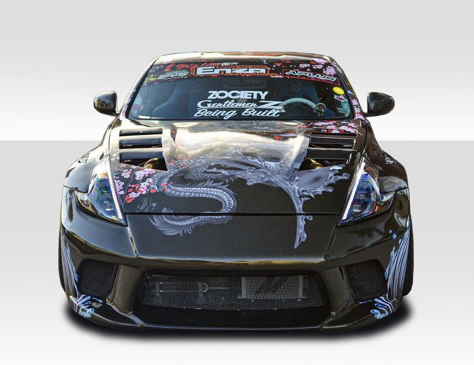 Upgrade Your 2009 - 2020 Nissan 370Z Z34 with Duraflex AM - S One - Piece Hood!
