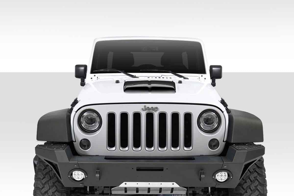 Get Your Universal Duraflex Dual Ram Air Hood Scoop - One Piece Wonder!