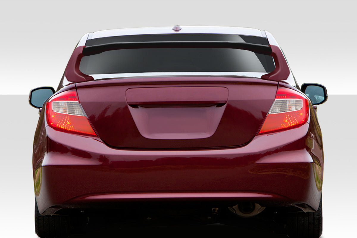 Get Your 2012 - 2015 Honda Civic 4DR an Awesome Duraflex RR 3 - Piece Wing Spoiler Now!