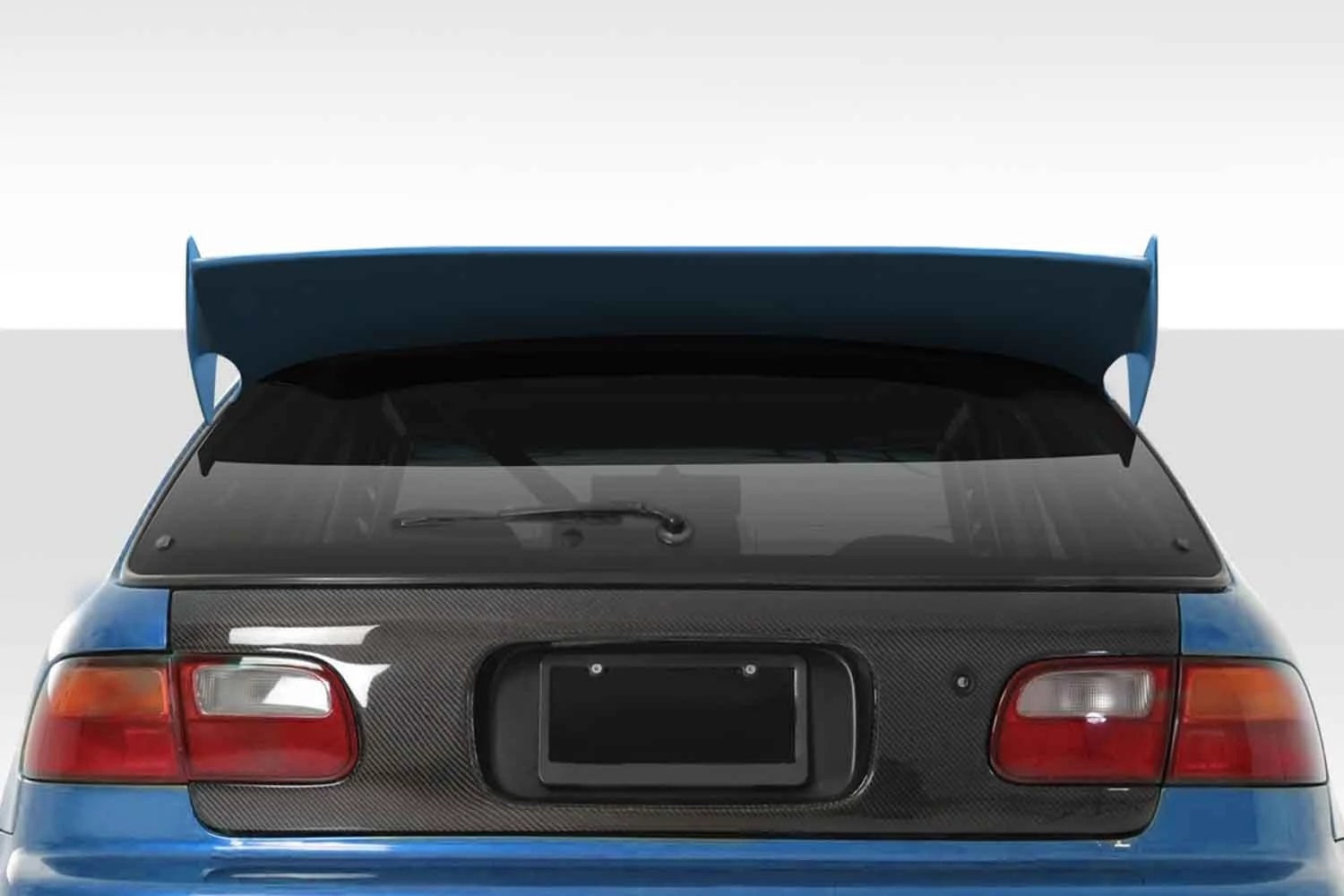 Unleash the Power! 1992 - 1995 Honda Civic HB Duraflex RBS 3 - Piece Wing Spoiler