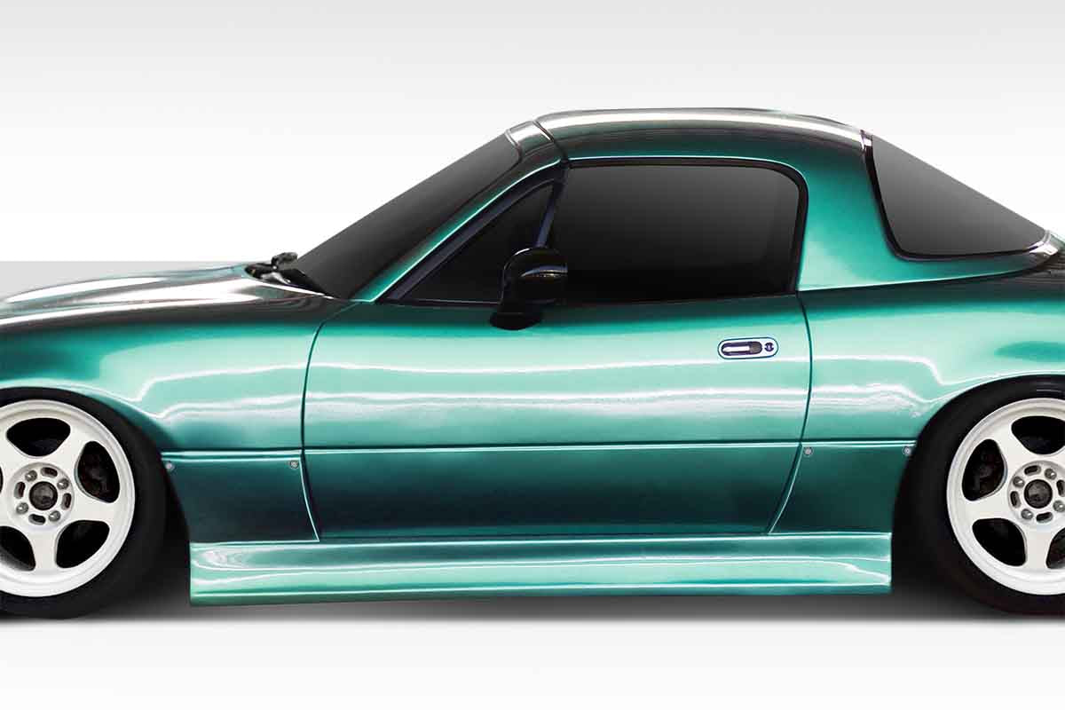 Unleash the Demon: 1990 - 1997 Mazda Miata Duraflex Demon 2 - Piece Side Skirts Rocker Panels