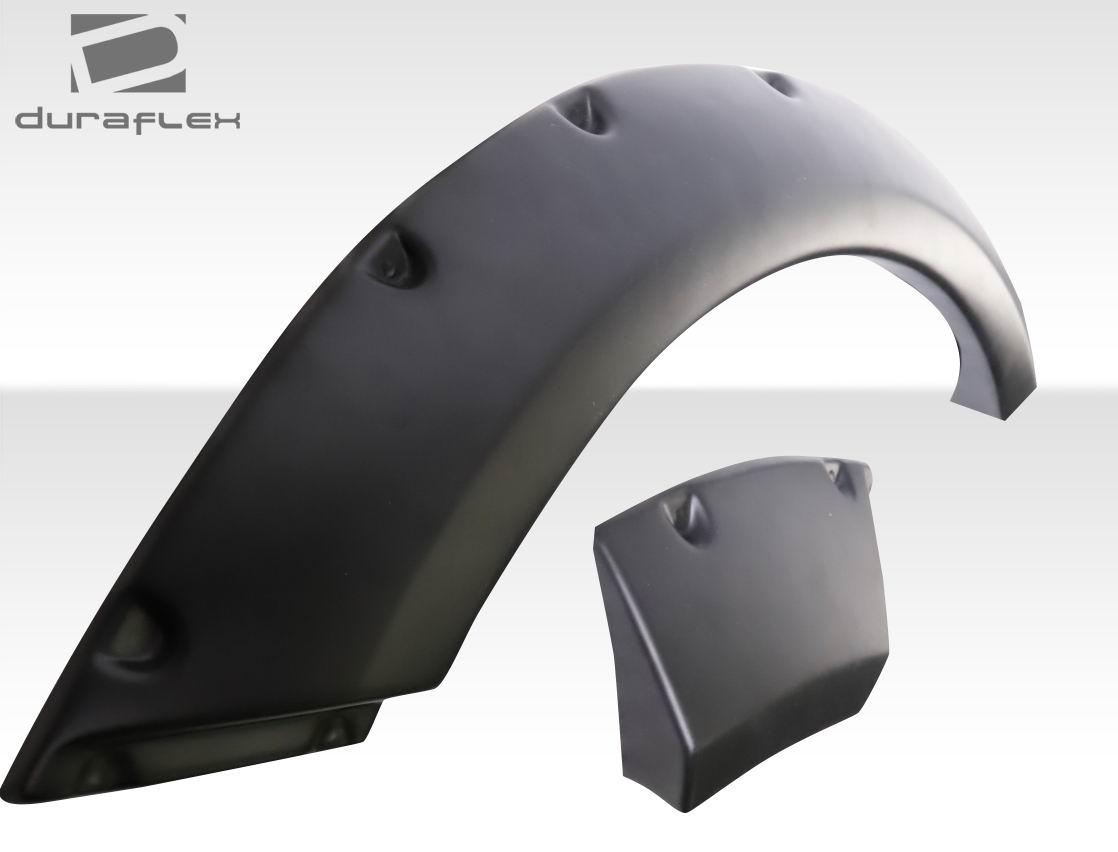 Unleash Style: 2012 - 2017 Hyundai Veloster Turbo Duraflex Envision 4 - Piece Rear Fender Flares