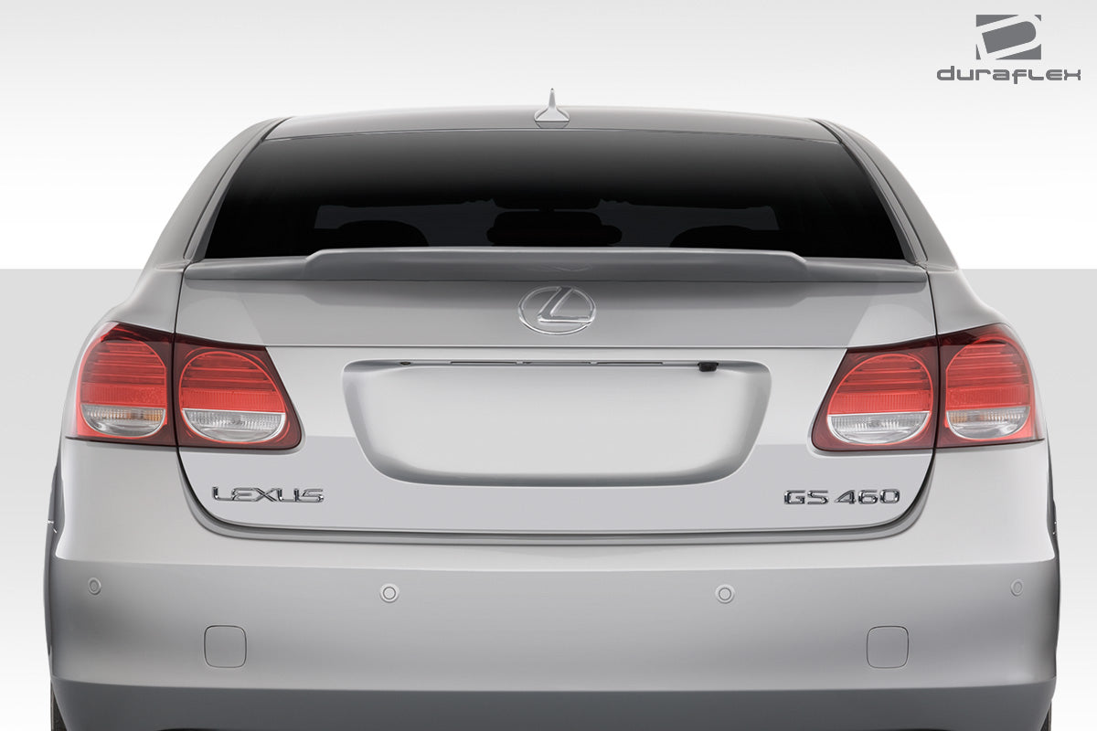Upgrade Your 2006 - 2011 Lexus GS300/GS350/GS430/GS450/GS460 with Duraflex R - Tech One - Piece Wing Spoiler (S)