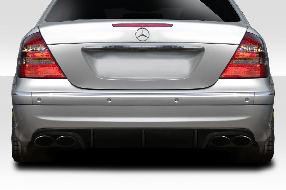 Get the Stunning 2003 - 2006 Mercedes E55 W211 Duraflex L Sport Single - Piece Rear Diffuser Now!