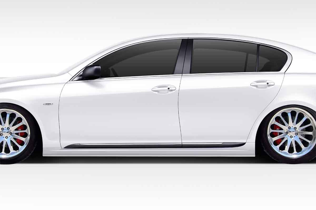 Upgrade Your 2006 - 2011 Lexus GS Series (GS300, GS350, GS430, GS450, GS460) with Duraflex JPR Side Skirts Rocker Panels - 2 Piece Set