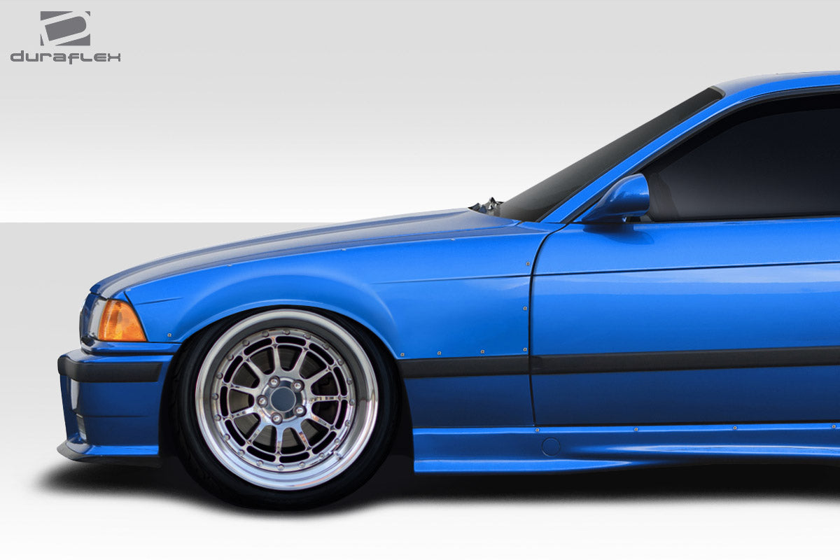 Enhance Your 1992 - 1998 BMW 3 Series M3 E36 with Duraflex C Spec Front Fender Flares - 2 Piece Set