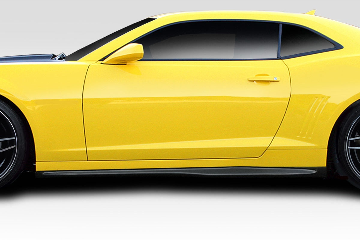 Upgrade Your 2010 - 2015 Chevrolet Camaro with Duraflex ZL1 V2 Look 2 - Piece Side Skirts