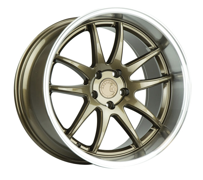 Aodhan DS02 19x11 Bronze Wheels with Machined Lip - Stunning and High - Performance!
