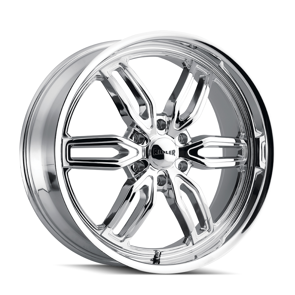 RIDLER 609 Chrome Wheels - 20x9, 6x139.7, ET18 - A Must-Have!