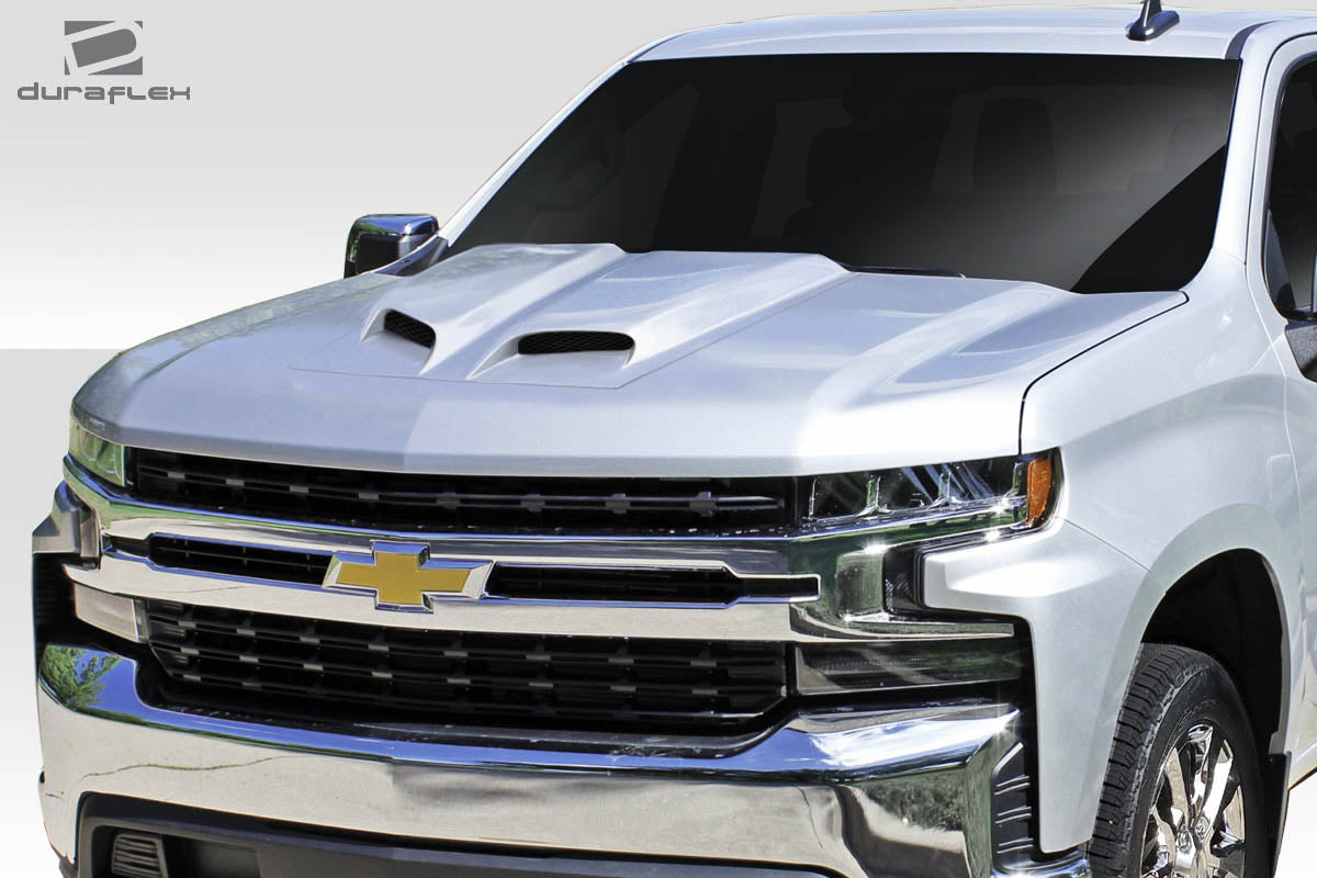 Get Your Universal Duraflex Dual Ram Air Hood Scoop - One Piece Wonder!