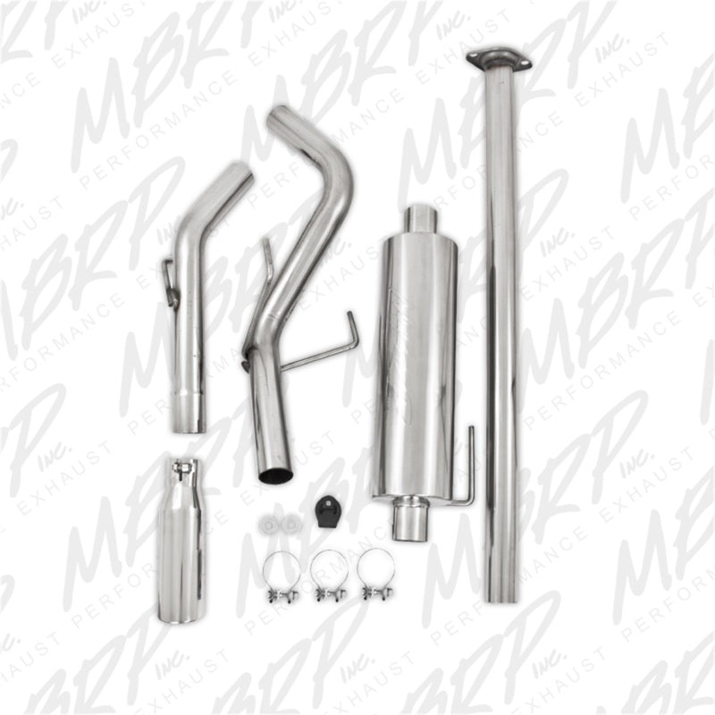 MBRP Armor Plus Lifetime Warranty T409 Exhaust for 2005 - 2015 Toyota Tacoma