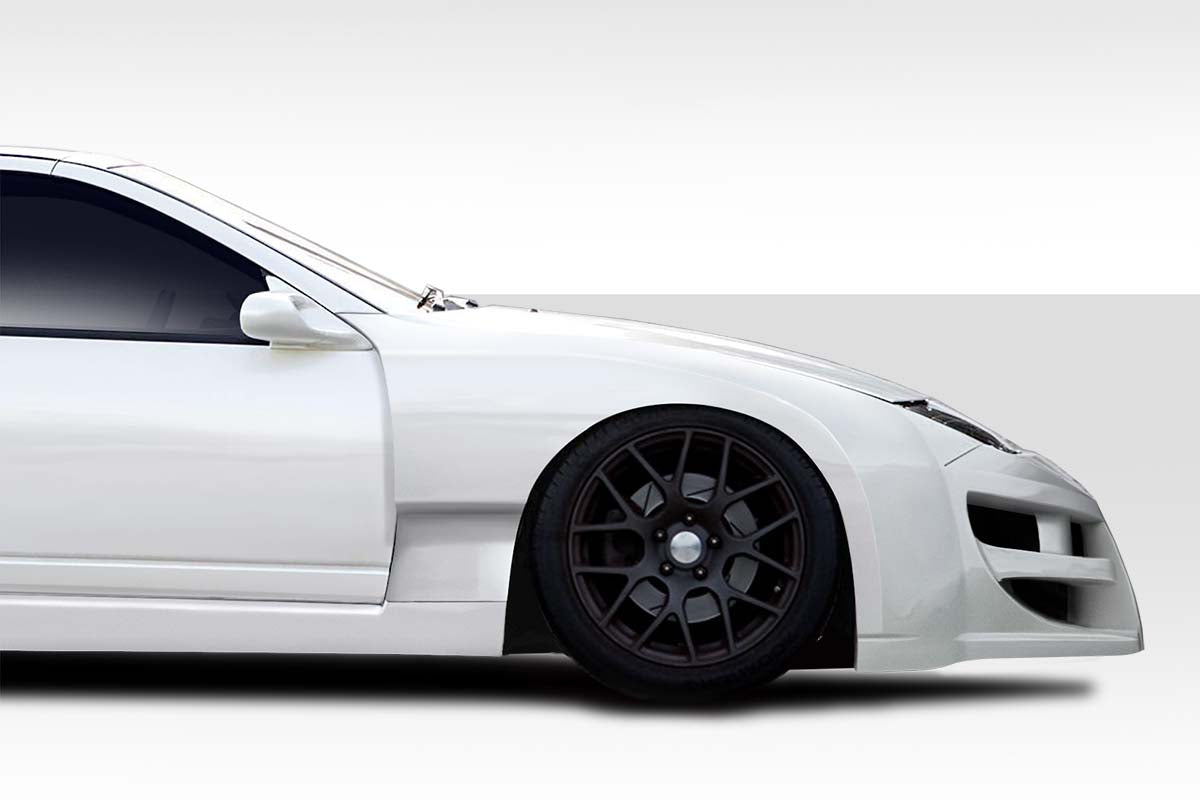 Transform Your 1990 - 1996 Nissan 300ZX Z32 with Duraflex Vapor Wide Body Front Fenders - 2 Piece Set!