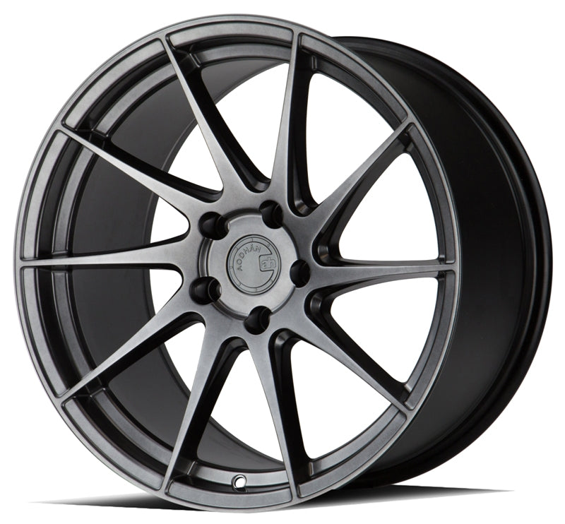 Aodhan AH09 18x9.5 5x112 +35 73.1 Hyper Black - Ideal for Passenger Cars!
