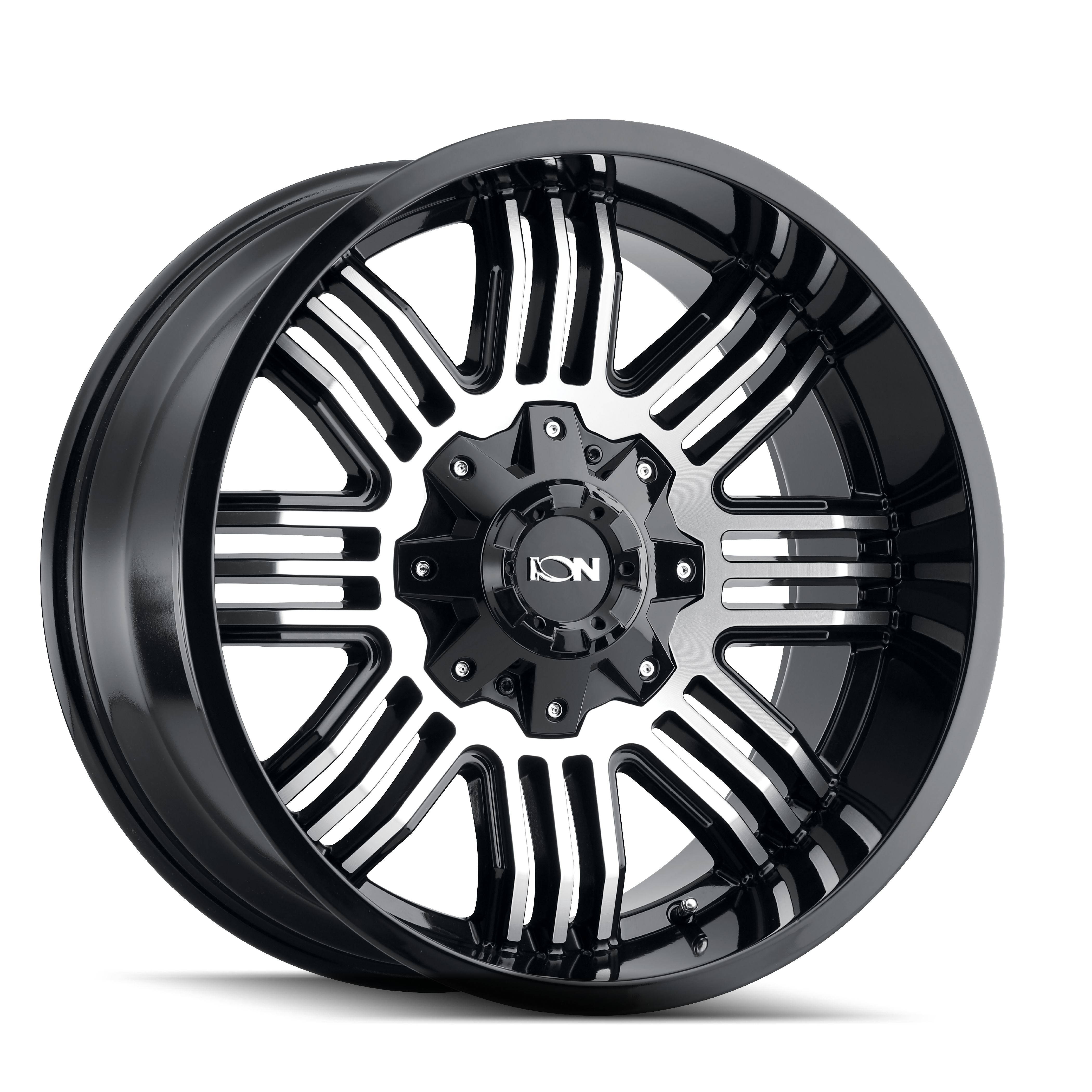 ION 144 Wheels - 20x9, 8x165.1, ET18, Satin Black Machined - A Must-Have!