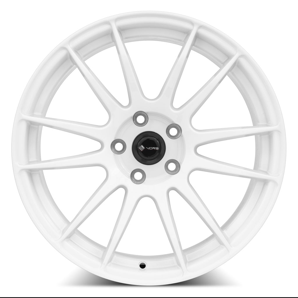 Vors TR10 17x9 5x120 Custom Drill ET30 73.1 White - A Stunning Choice for Your Wheels