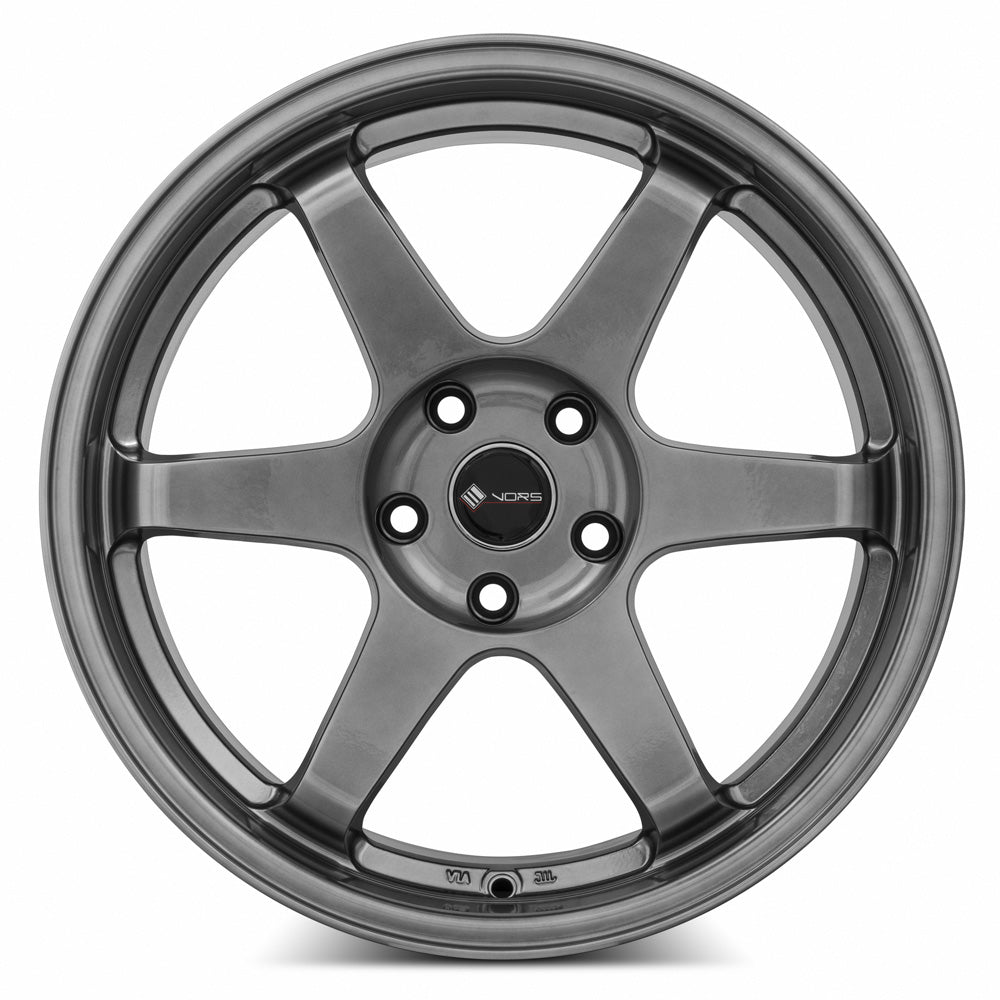 Vors TR37 17x8 Wheels - Custom Drill 5x110, ET35, 73.1 Hyper Black - Unleash Your Ride's Potential!