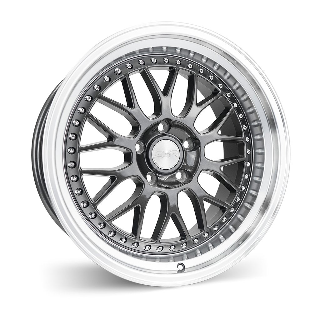 ESR SR01 18x9.5 5x114.3 ET15 Gloss Graphite / Machined Lip - Stunning Wheels for Your Ride