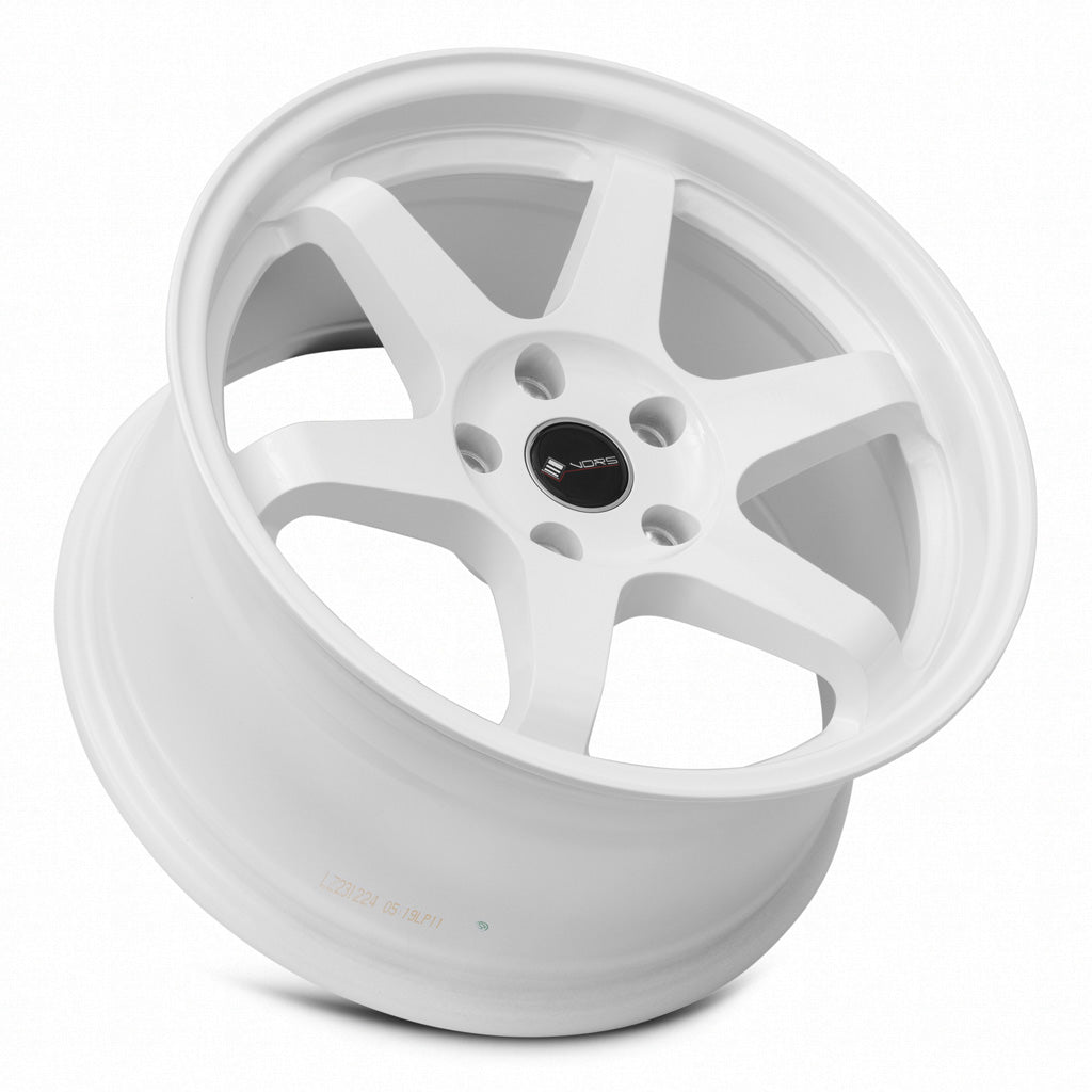 Vors TR37 Wheels - Stunning 17x9 White Rims with Custom Drill