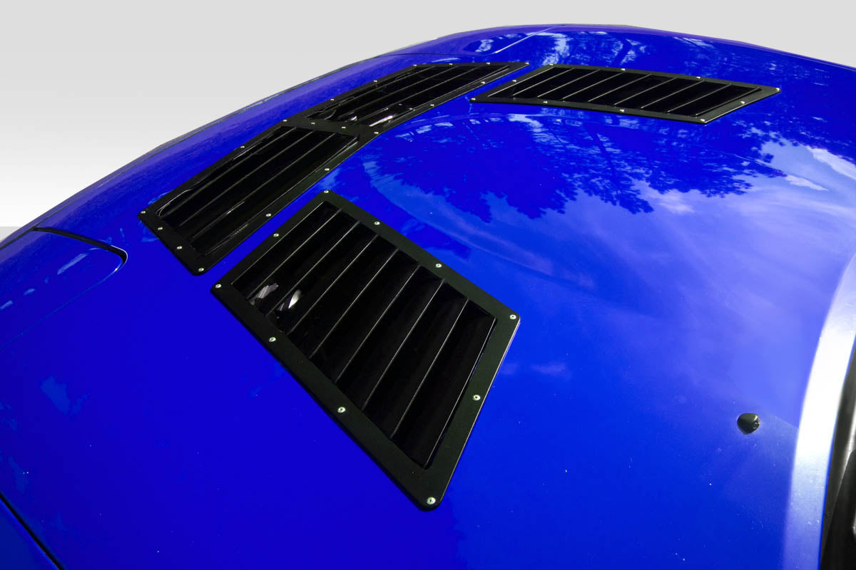 Universal Duraflex Trackstar 1 Hood Vents - 3 Piece: Unleash Your Vehicle's Potential!