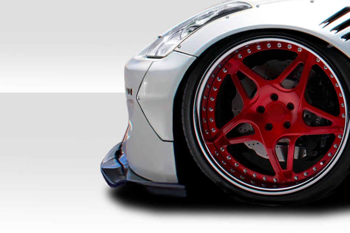 Revamp Your 2003 - 2008 Nissan 350Z Z33 with Duraflex RBS Front Fender Flare Add - Ons (2 - Piece Set)