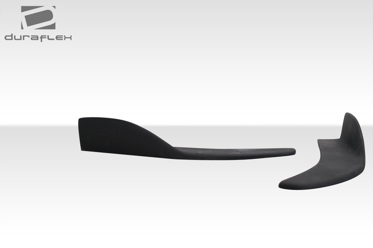 Universal Duraflex Front/Rear Type 2 Winglet Splitters - 2 Piece Set: Enhance Your Ride Now!