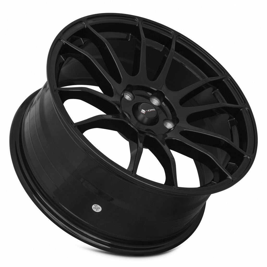 Vors TR10 19x8.5 5x115 (Custom Drill) ET35 73.1 Gloss Black - A Stunning Upgrade for Your Wheels