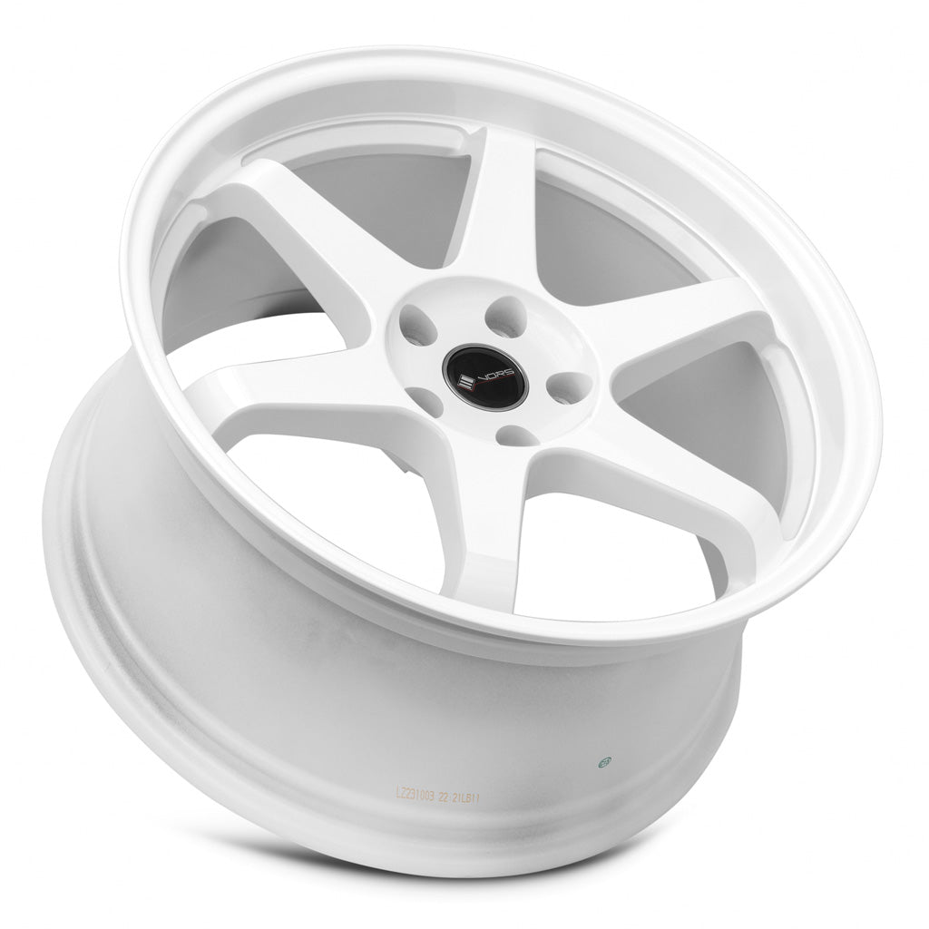 Stunning Vors TR37 19x9.5 5x110 (Custom Drill) ET22 73.1 White Wheels - Upgrade Your Ride Now!