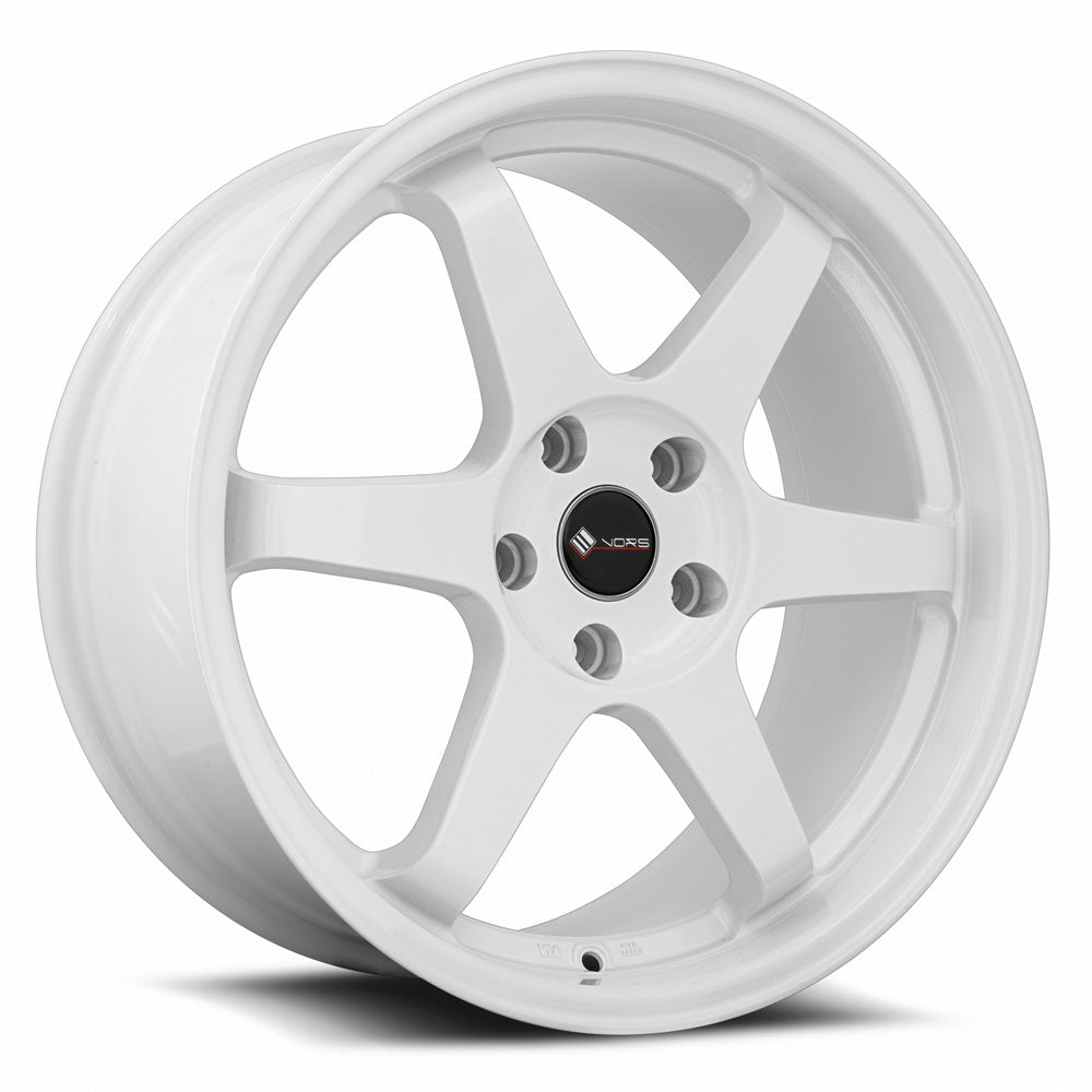 Stunning Vors TR37 17x8 5x114.3 ET35 73.1 White Wheels - Grab Yours Now!