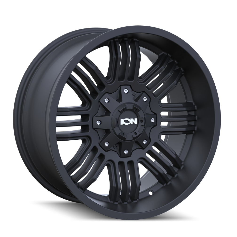 ION 144 17x9 Matte Black Wheels - Stunning Design, High Performance!
