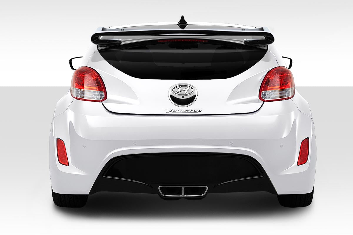 Rev Up Your 2012 - 2017 Hyundai Veloster with Duraflex Sequential 3 - Piece Wing Spoiler (Non - Turbo Models)