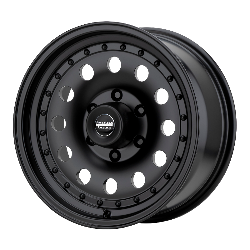 Get the Stunning American Racing AR62 OUTLAW II 15x8 Satin Black Wheels Now!
