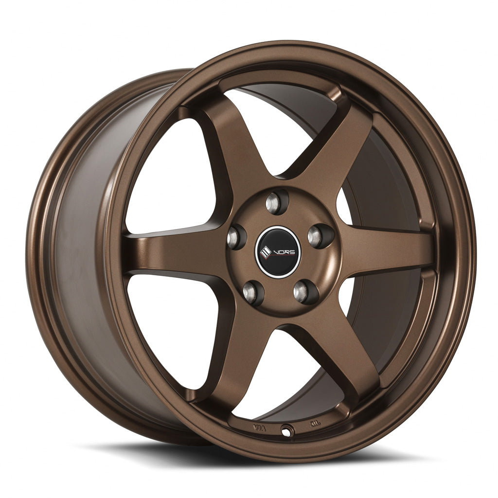 Stunning Vors TR37 Bronze Wheels - 17x9, 5x115 (Custom Drill), ET30, 73.1