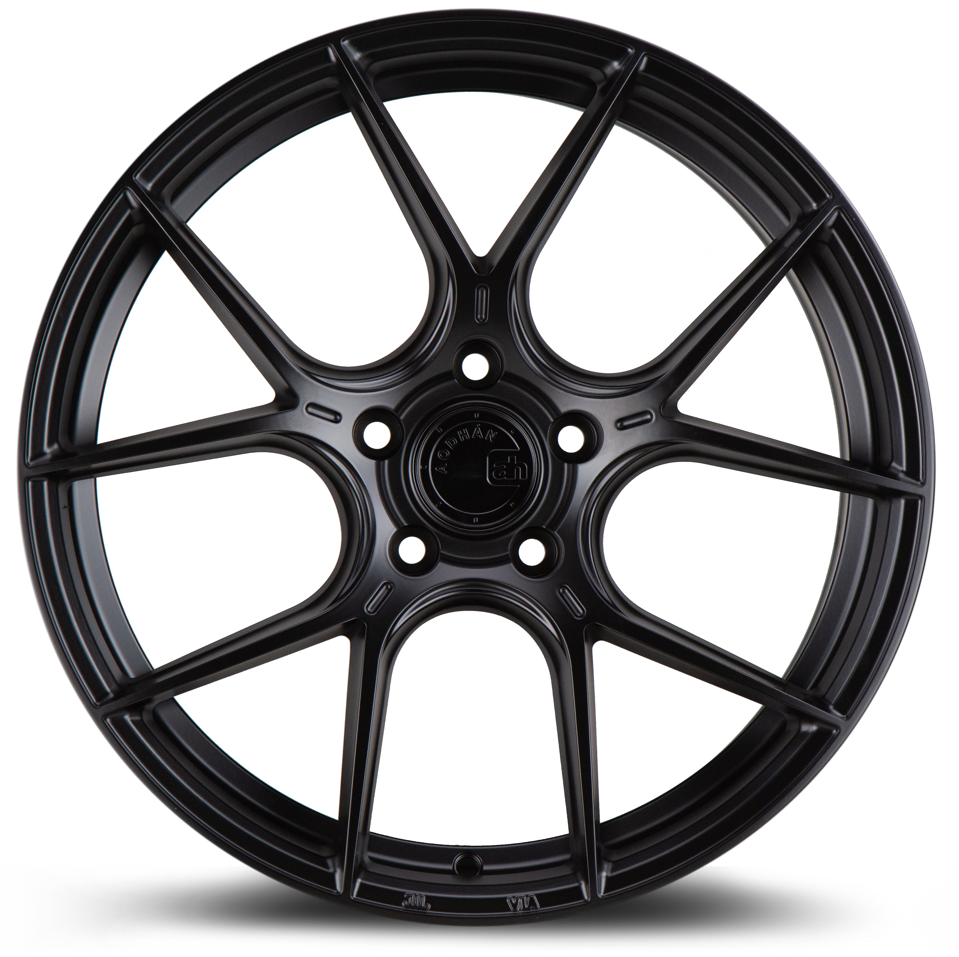 Stunning Aodhan AH-11 19x8.5 Wheels in Matte Black - Grab Yours Now!