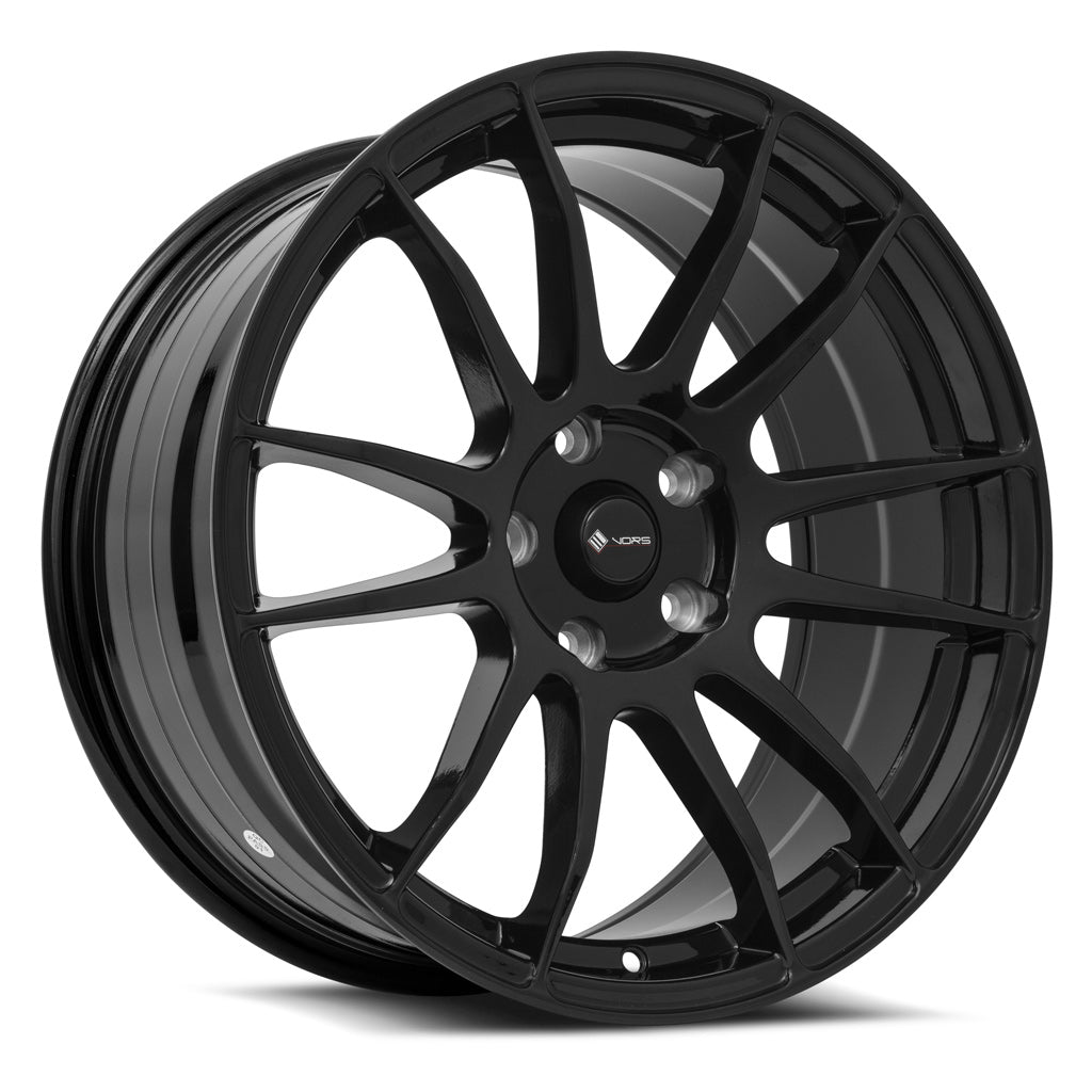 Stunning Vors TR10 Wheels - 18x8.5, 5x110 (Custom Drill), ET35, 73.1 Gloss Black!