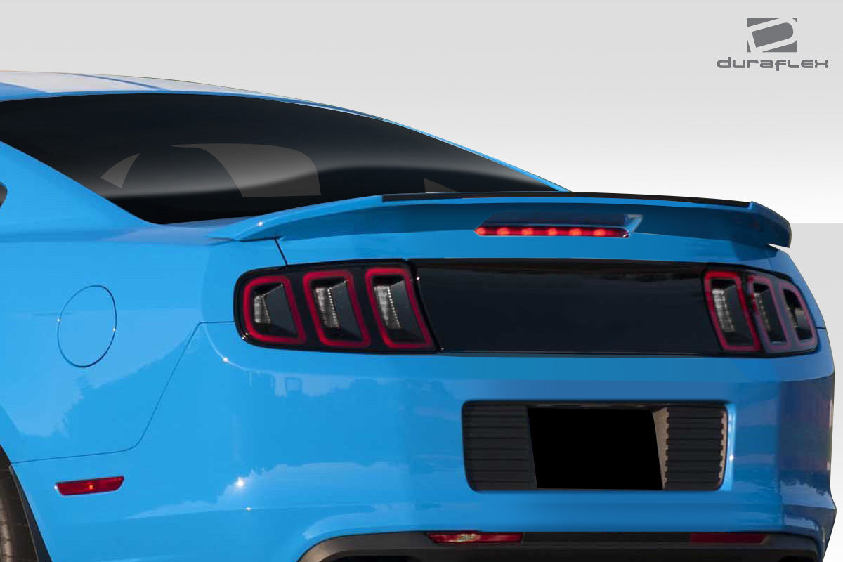 Unleash the Beast: 2010 - 2014 Ford Mustang Duraflex GT500 Look One - Piece Wing Spoiler