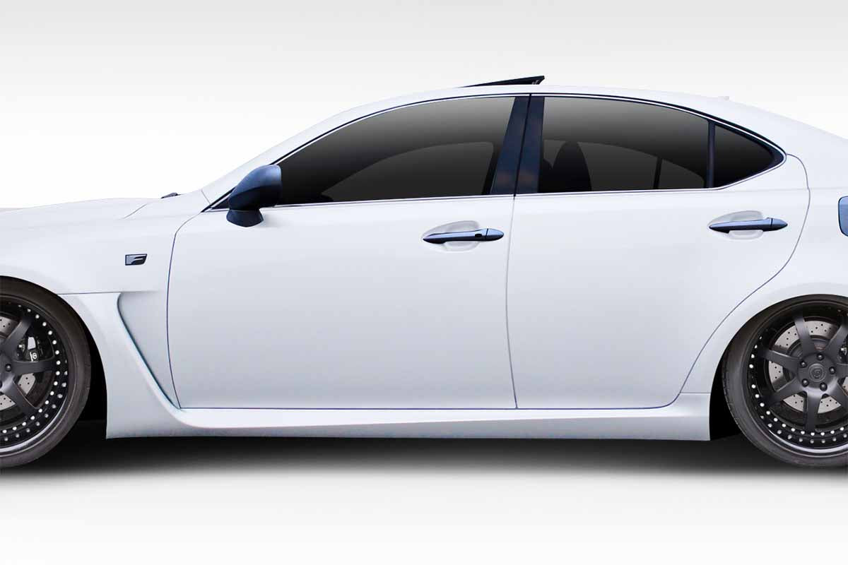 Upgrade Your 2008 - 2014 Lexus IS - F with Duraflex W - 1 Side Skirts Rocker Panels (2 Piece Set)