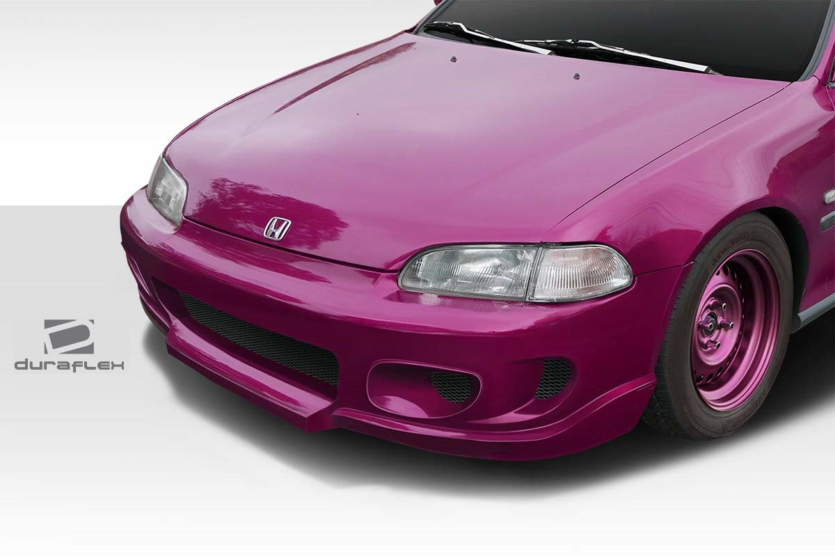 Unleash Style: 1992 - 1995 Honda Civic Duraflex VRS Front Bumper Cover