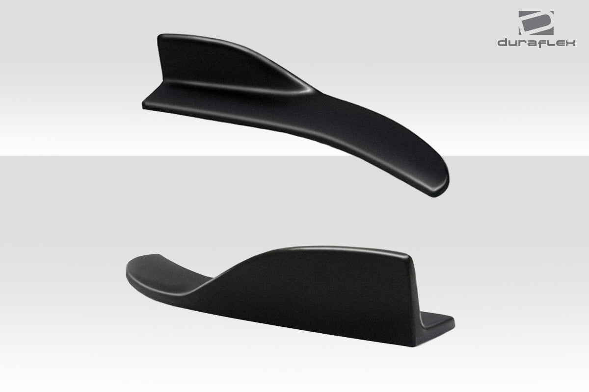 Universal Duraflex Front/Rear Type 2 Winglet Splitters - 2 Piece Set: Enhance Your Ride Now!
