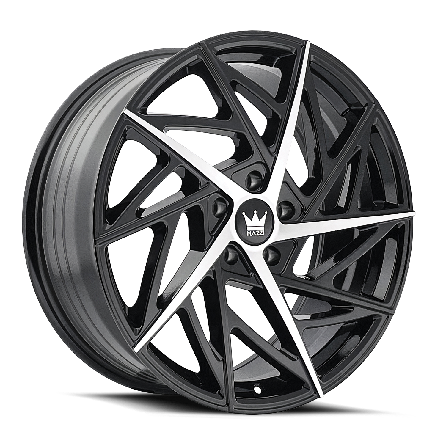 Mazzi Freestyle 18x8 Gloss Black Machined Wheels - A Must-Have!