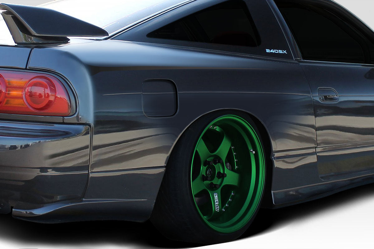 Get the 1989 - 1994 Nissan 240SX S13 HB Duraflex B Sport 70MM Wide Rear Fender Flares (2 - Piece Set)
