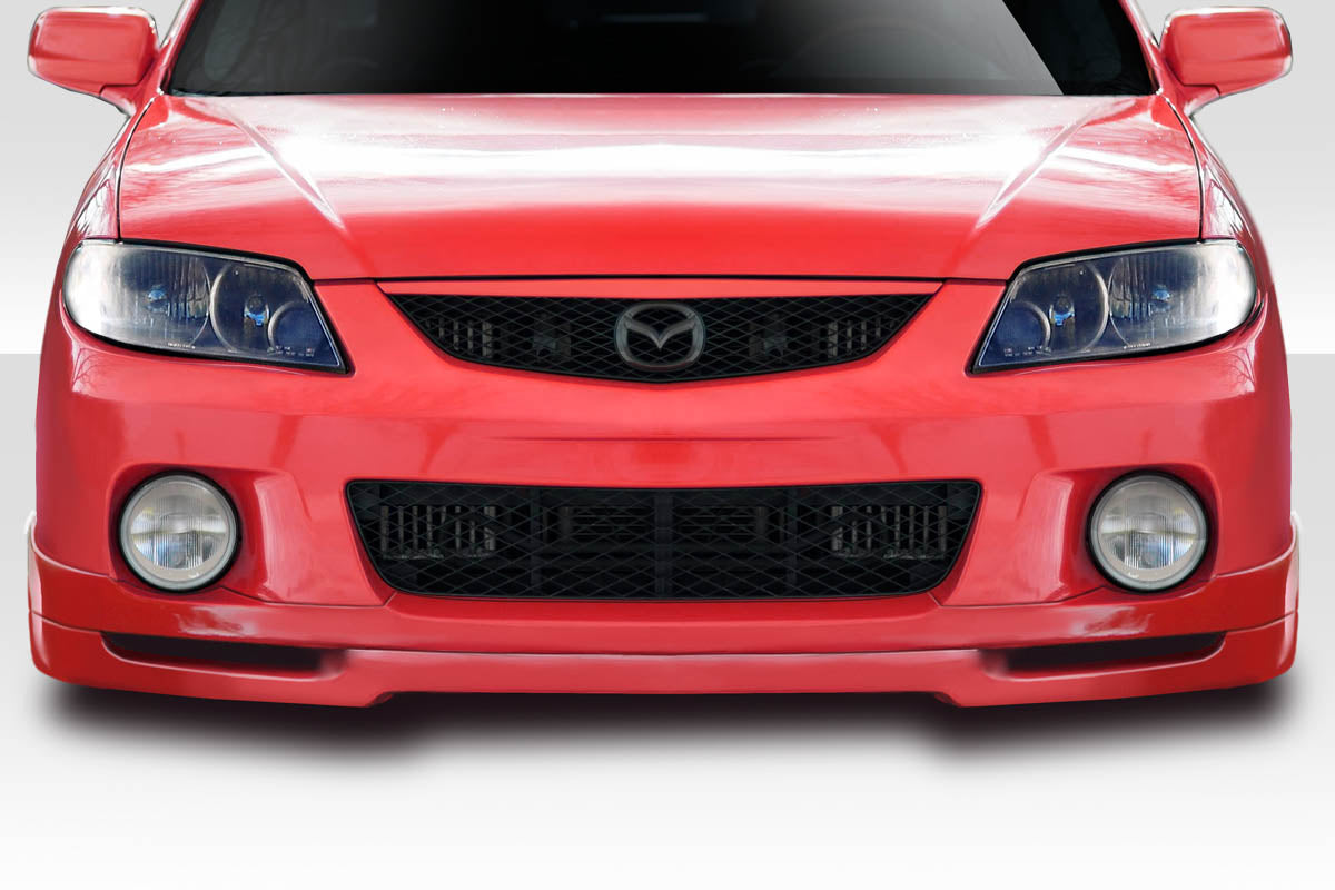 Upgrade Your 2001 - 2003 Mazda Protege with Duraflex X - Sport One - Piece Front Lip