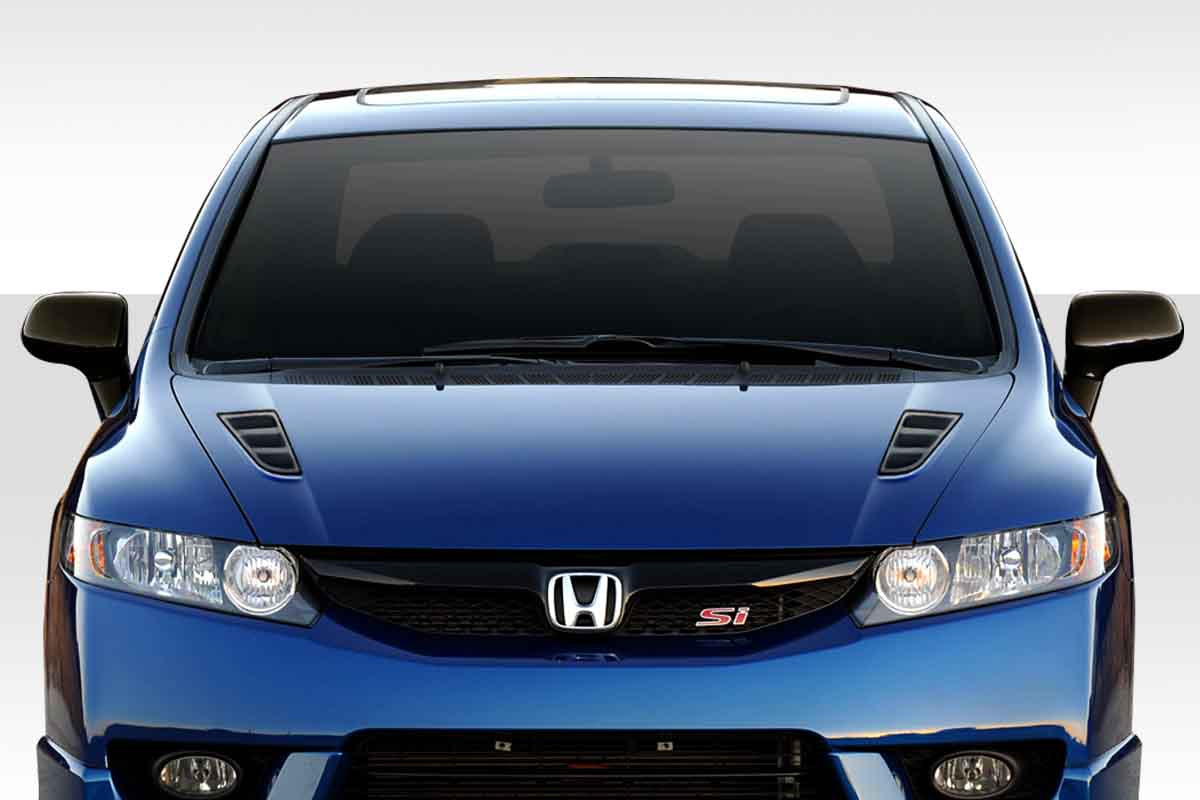 Upgrade Your 2006 - 2011 Honda Civic 4DR with Duraflex Type M One - Piece Hood