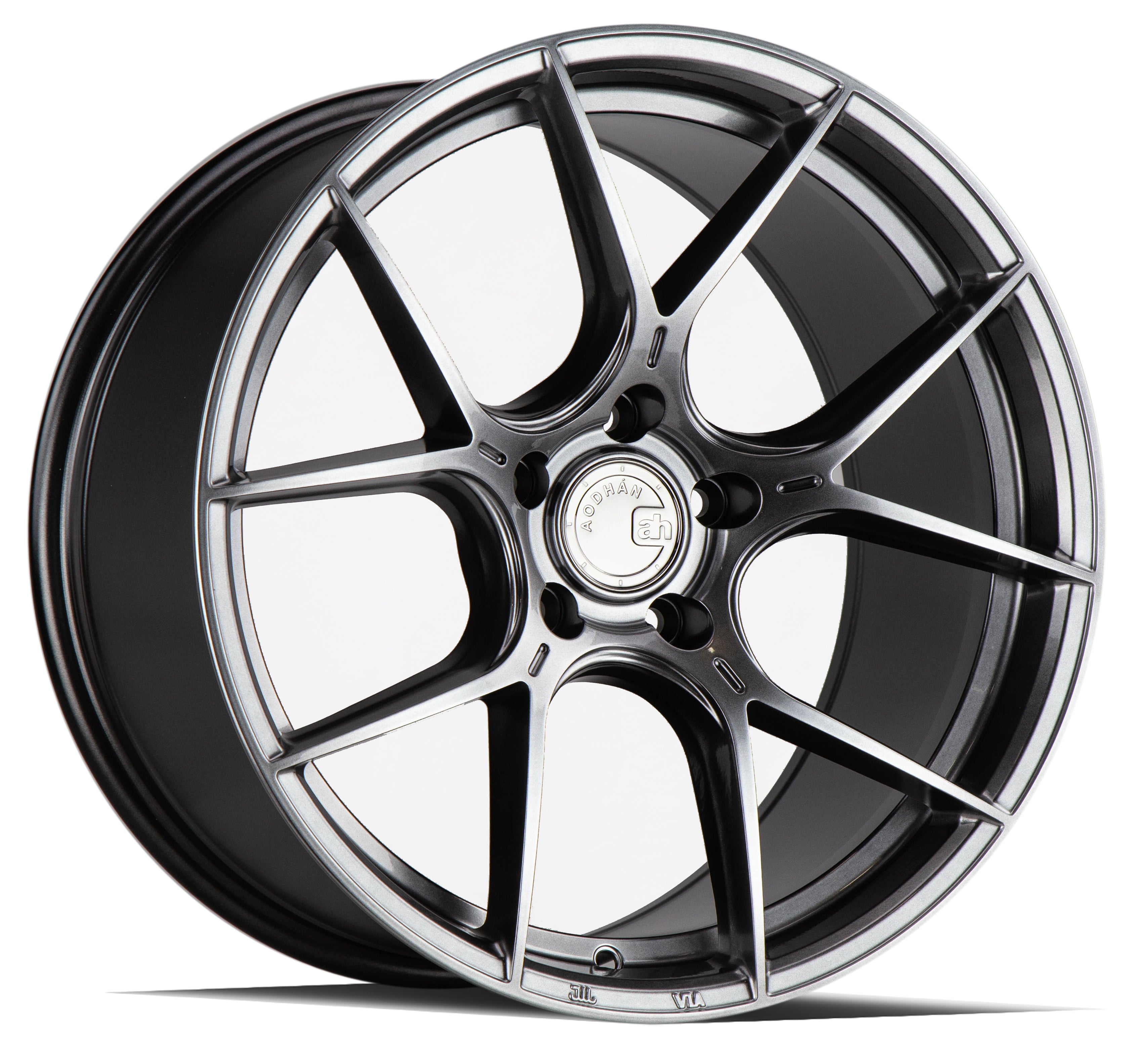 Aodhan AH-11 19x9.5 5x114.3 +35 73.1 Hyper Black - Elevate Your Ride Now!