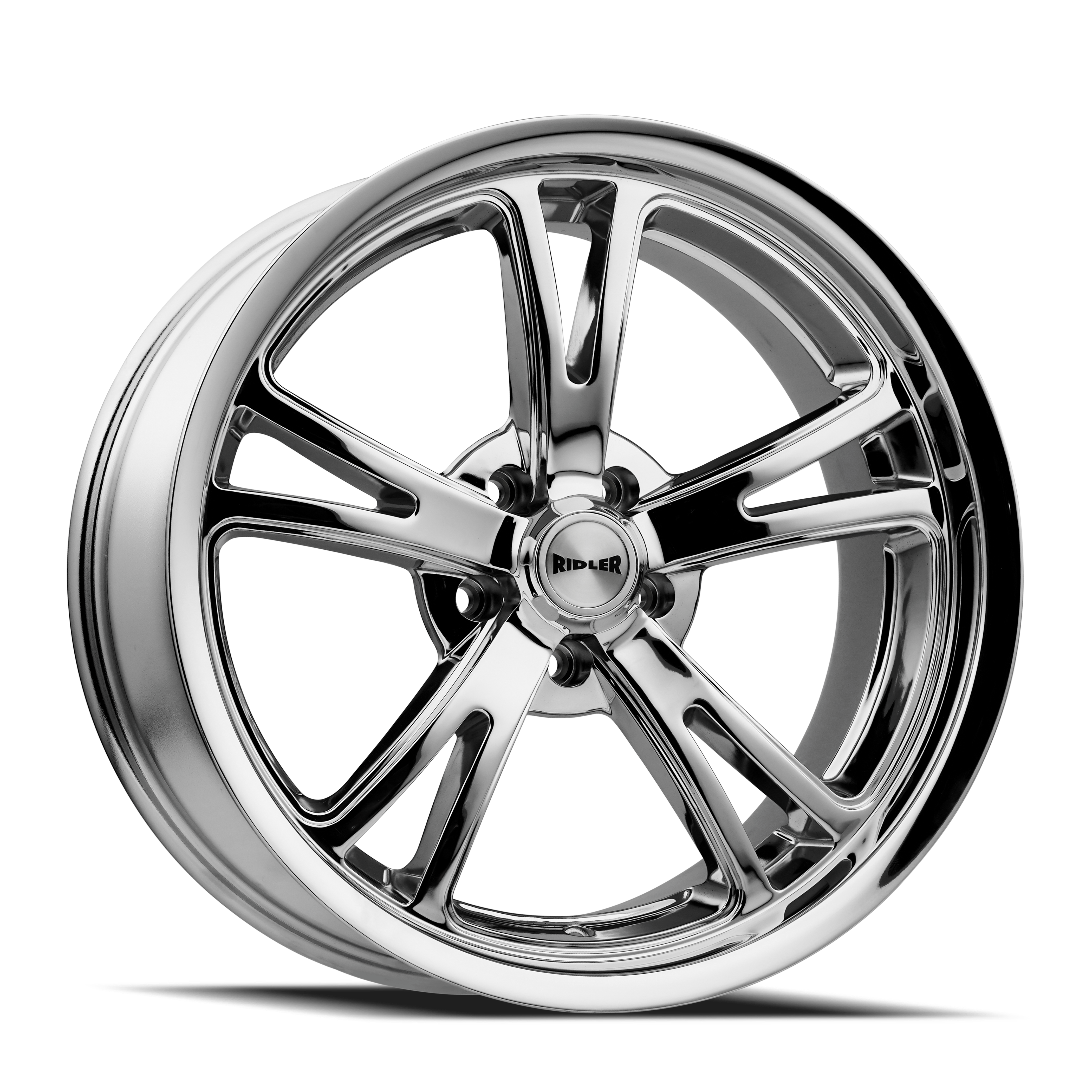 RIDLER 606 Chrome Wheels - 20x8.5, 5x114.3 ET0, 83.82 Center Bore - Upgrade Your Ride Now!